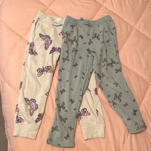 Butterfly Sweatpants-toddler girl
